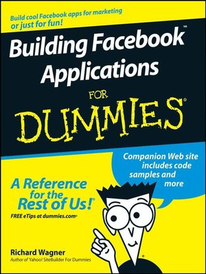 cover image of Building Facebook Applications For Dummies
